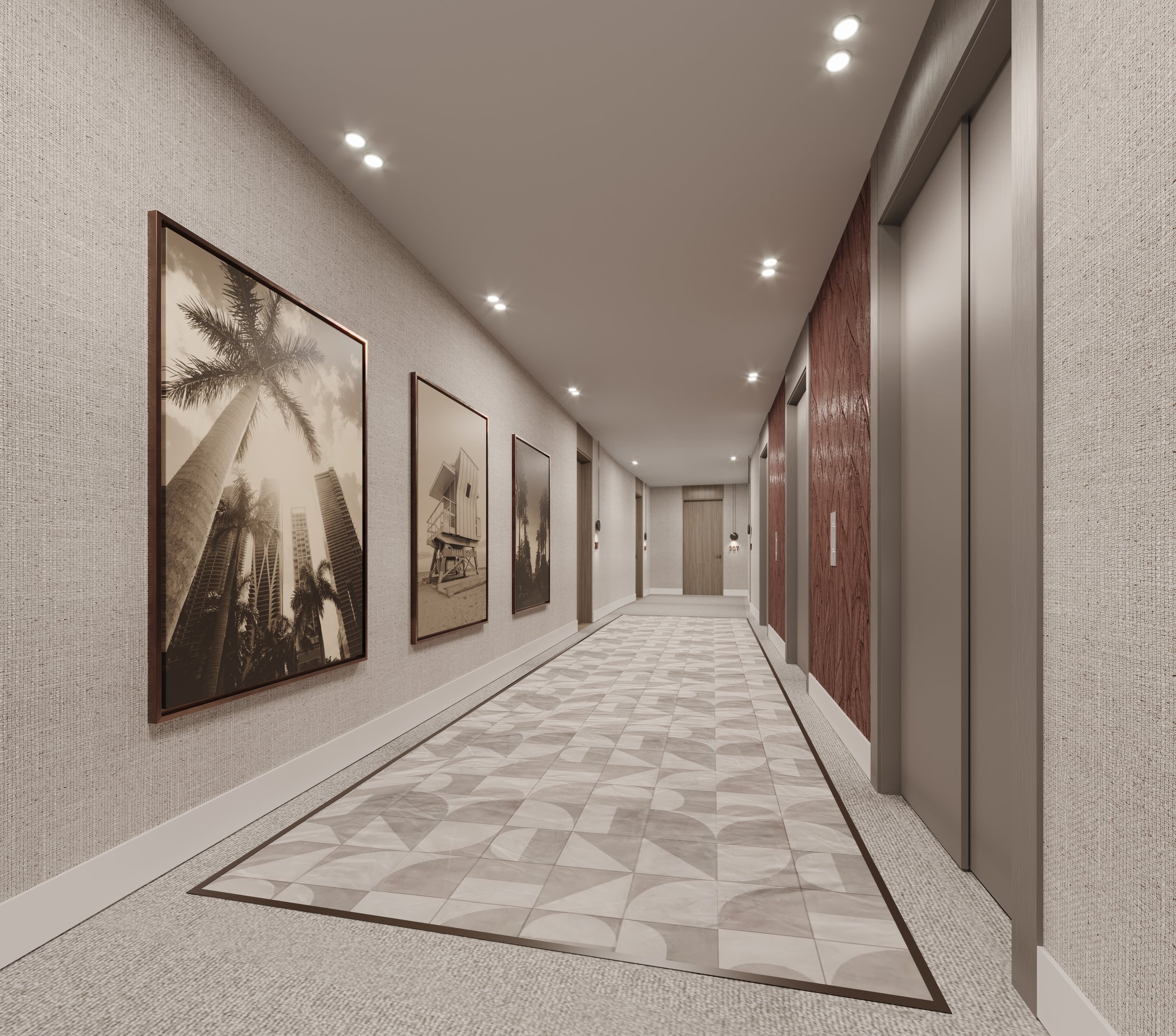 Residence corridor