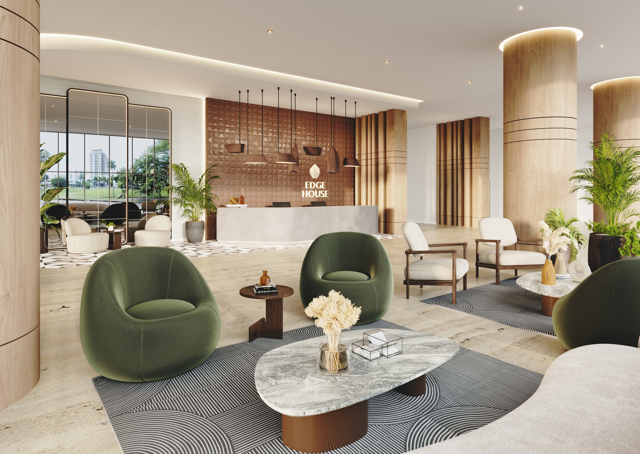 Lobby and reception
