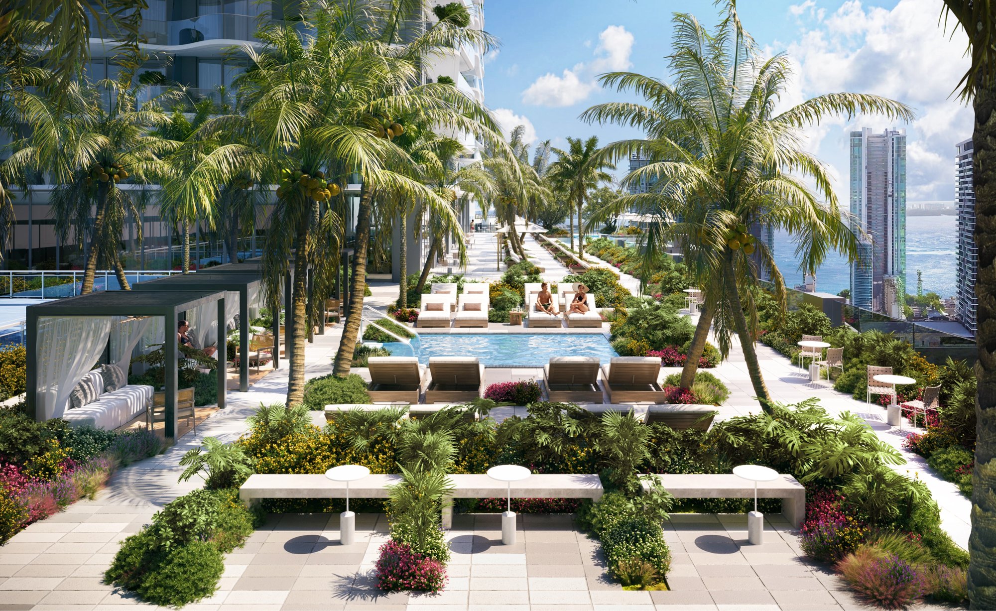 7th-floor pool deck